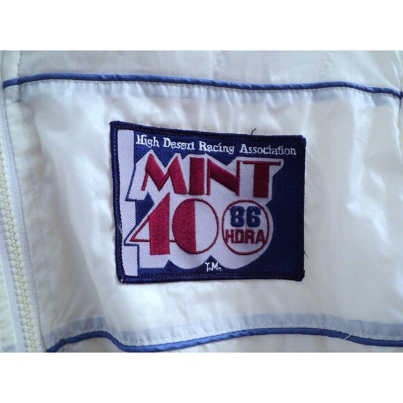 '86 MINT 400 DESERT RACE JACKET Las Vegas Casino DUKES RACING Windbreaker Zip L - Picture 3 of 7